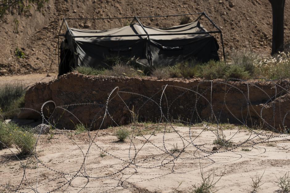 Puesto de mando semienterrado del Ejército de Tierra en Viator (Almería)