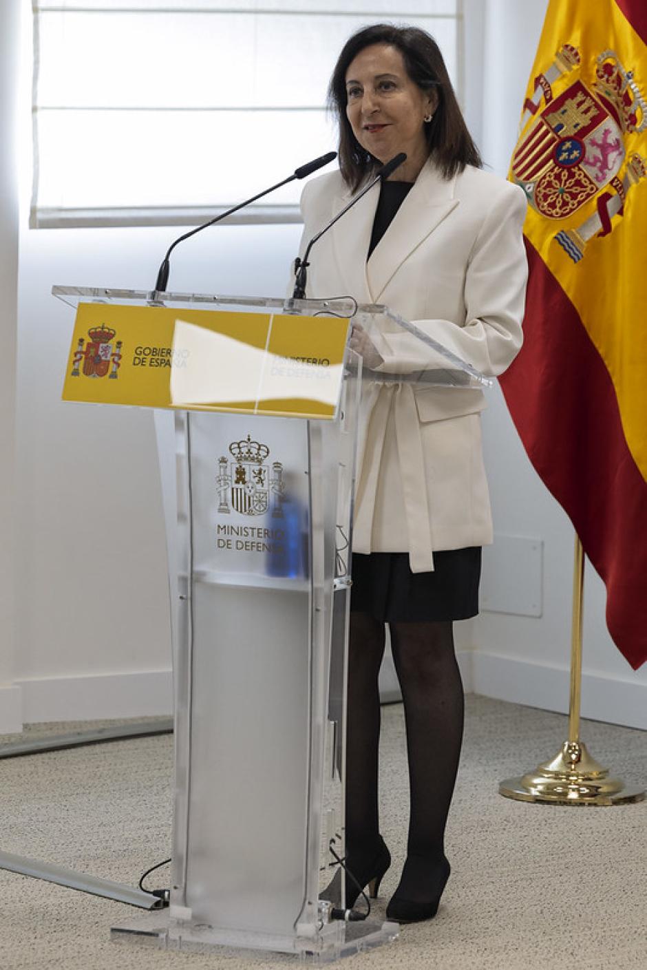 La ministra de Defensa, Margarita Robles