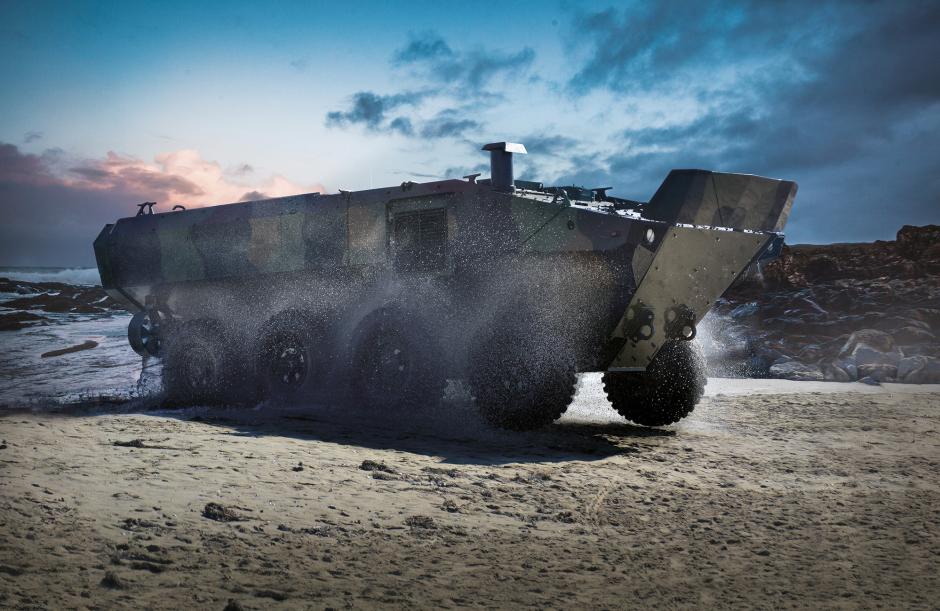 Indra Land Vehicles e IDV, compañía del grupo Leonardo, han alcanzado un acuerdo para la entrega del nuevo Vehículo Anfibio de Combate de Infantería de Marina