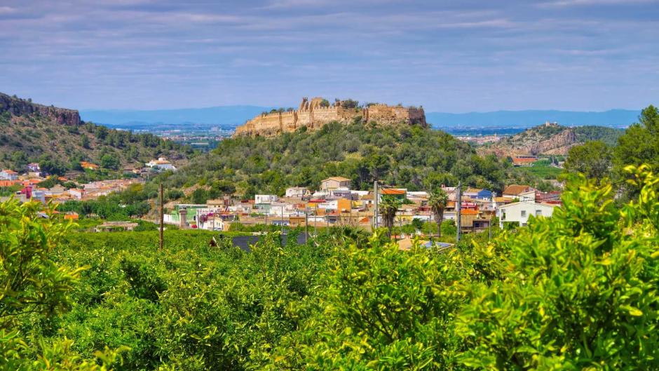 Imagen del pueblo de Corbera, Valencia