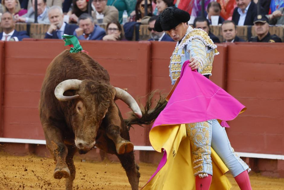 Daniel Luque, este martes en Sevilla