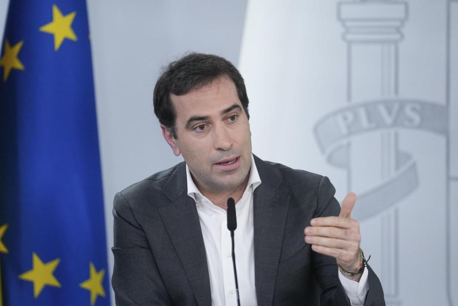 El vicepresidente primero y ministro de Economía, Carlos Cuerpo