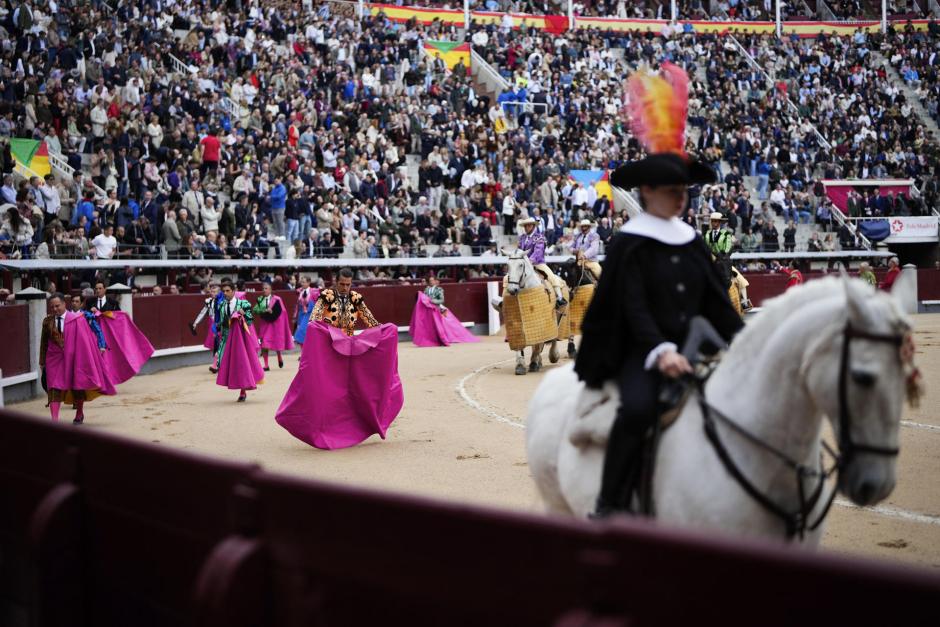 Paseíllo de la corrida goyesca de este sábado