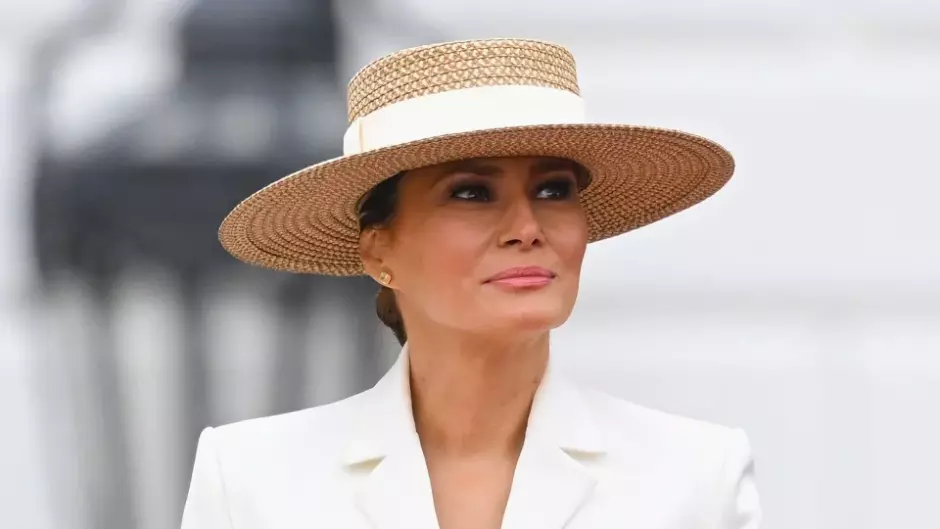 Melania Trump, en su última aparición, durante la visita de Estado del rey Carlos III de Inglaterra y Camilla a la Casa Blanca.