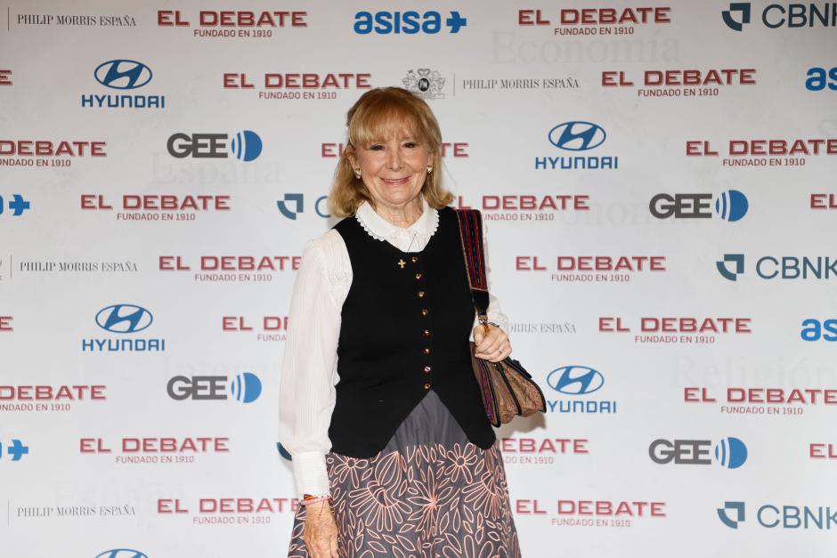 La exministra y expresidenta de la Comunidad de Madrid, Esperanza Aguirre