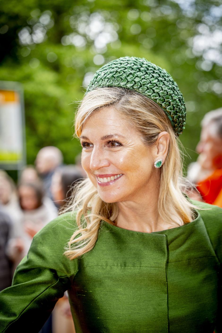 La Reina Máxima radiante