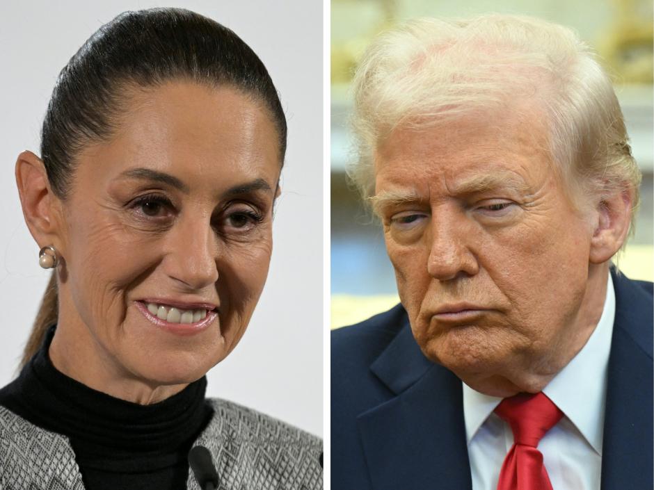 Claudia Sheinbaum y Donald Trump