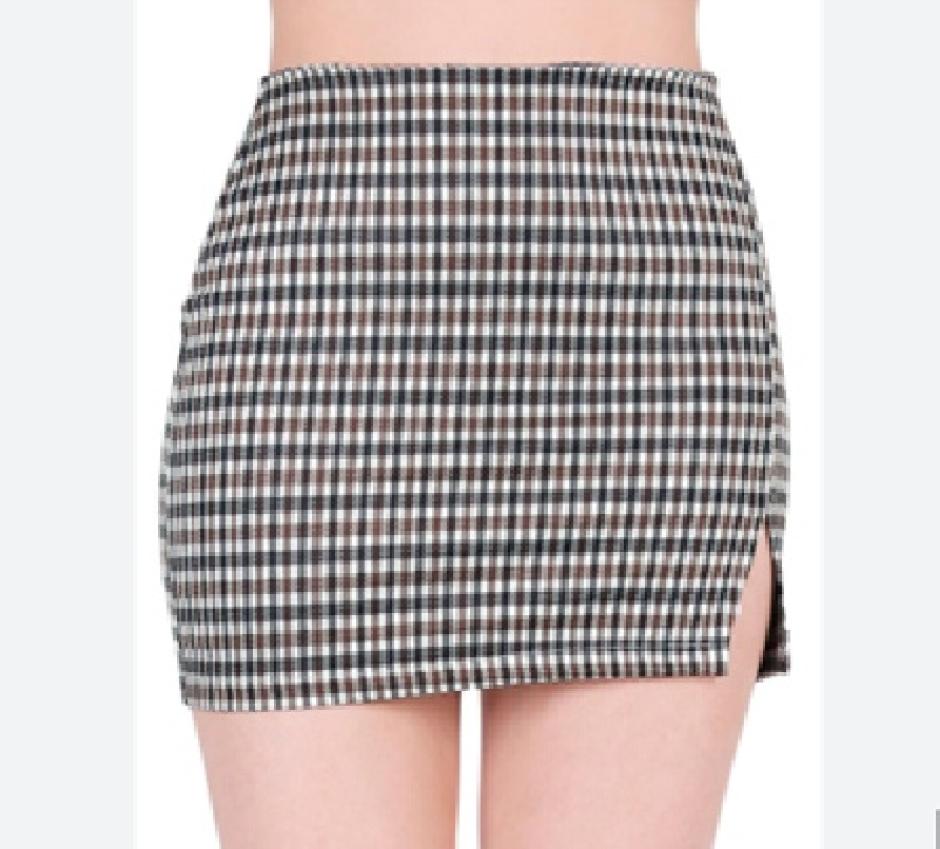 La moda saco expresada en el tipo de falda