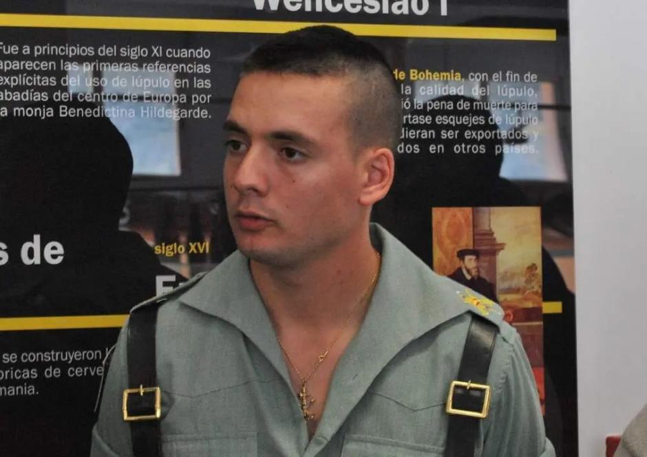 El legionario Iván Castro
