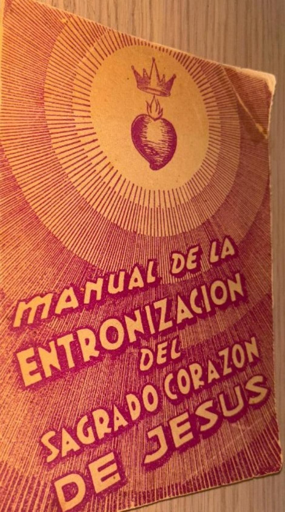 Manual de la Entronización del Sagrado Corazón de Jesús