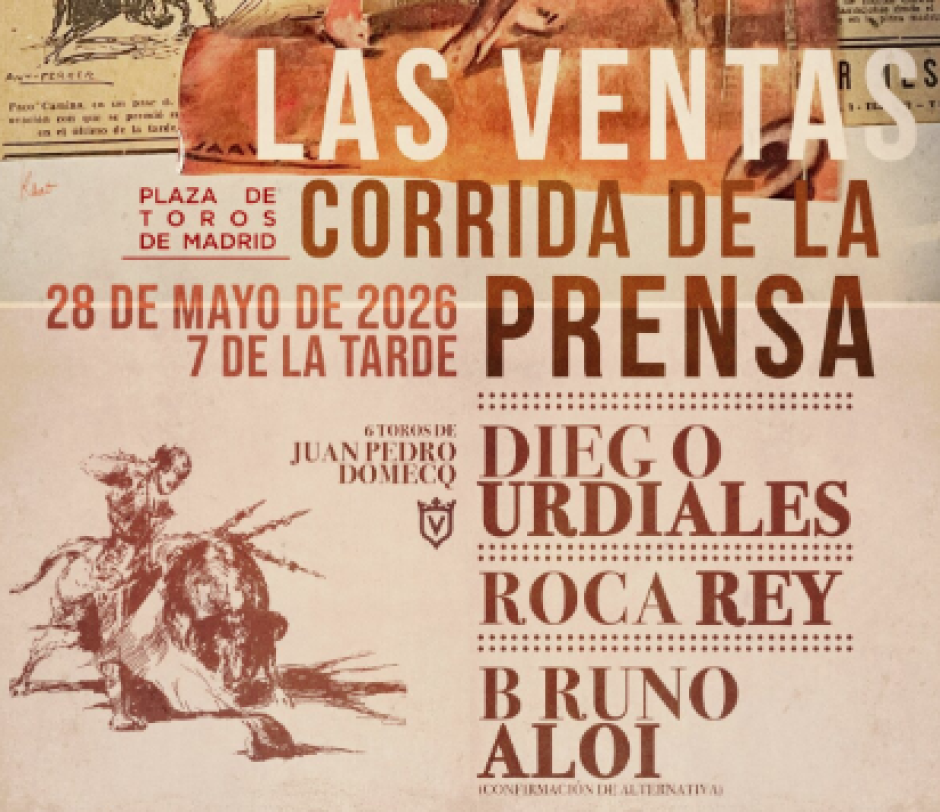 Cartel de la corrida