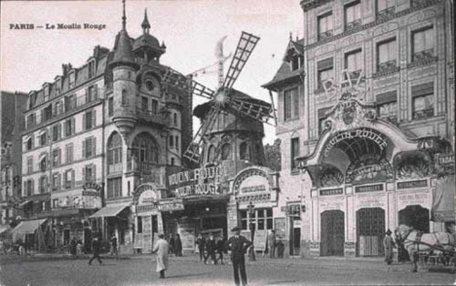 El Moulin Rouge en 1912