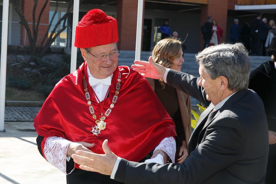 Víctor Moreno Catena, en su investidura como doctor 'honoris causa' por la Universidad Pablo de Olavide de Sevilla