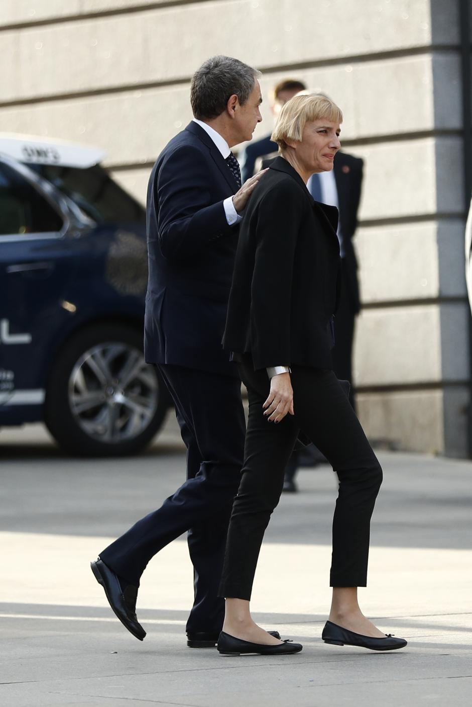 José Luis Rodríguez Zapatero y Sonsoles Espinosa, en 2019