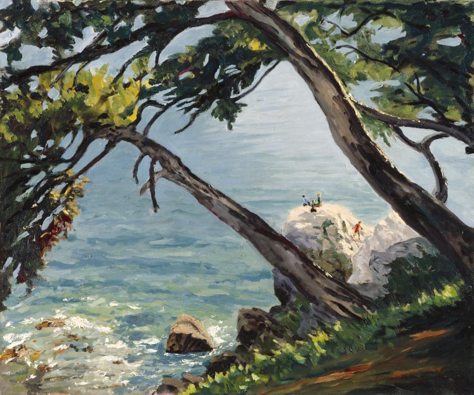 Sir Winston Churchill, Cap d’Ail, Alpes-
Maritimes (1952)