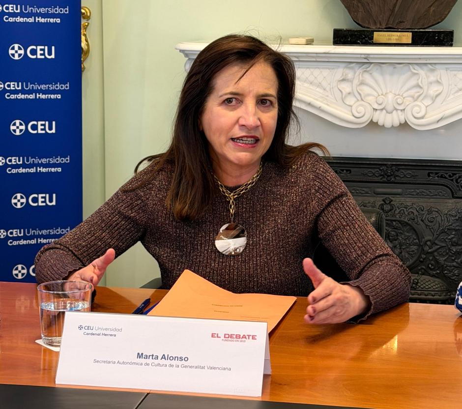 Imagen de Marta Alonso, secretaria autonómica de Cultura.