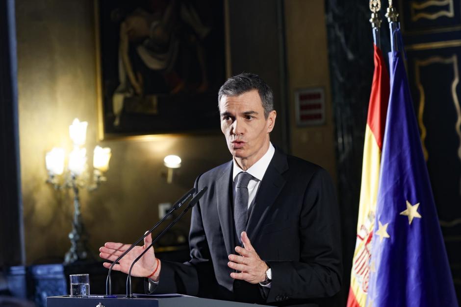 Pedro Sánchez, el pasado miércoles en Roma