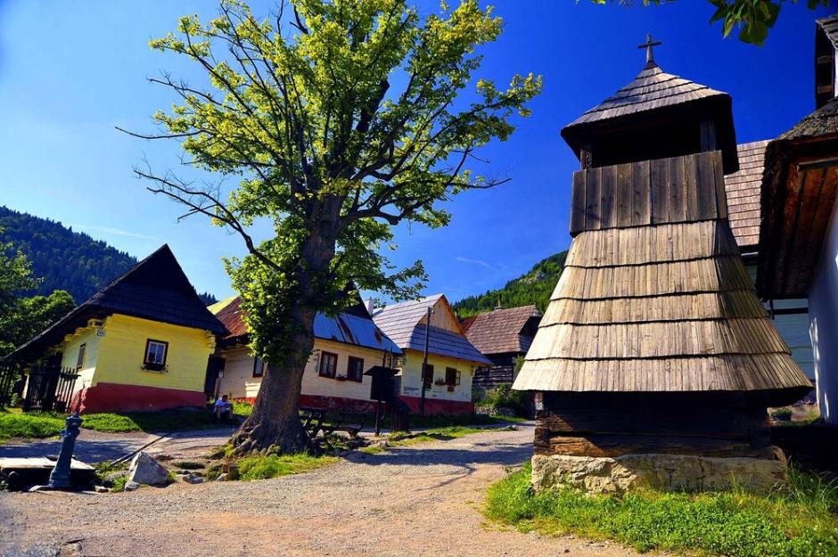 Vlkolinec y su arquitectura rural tradicional de los Cárpatos