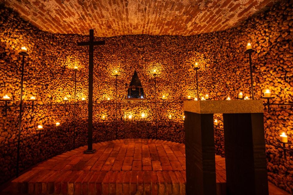 Osario de la iglesia de Santiago en Brno