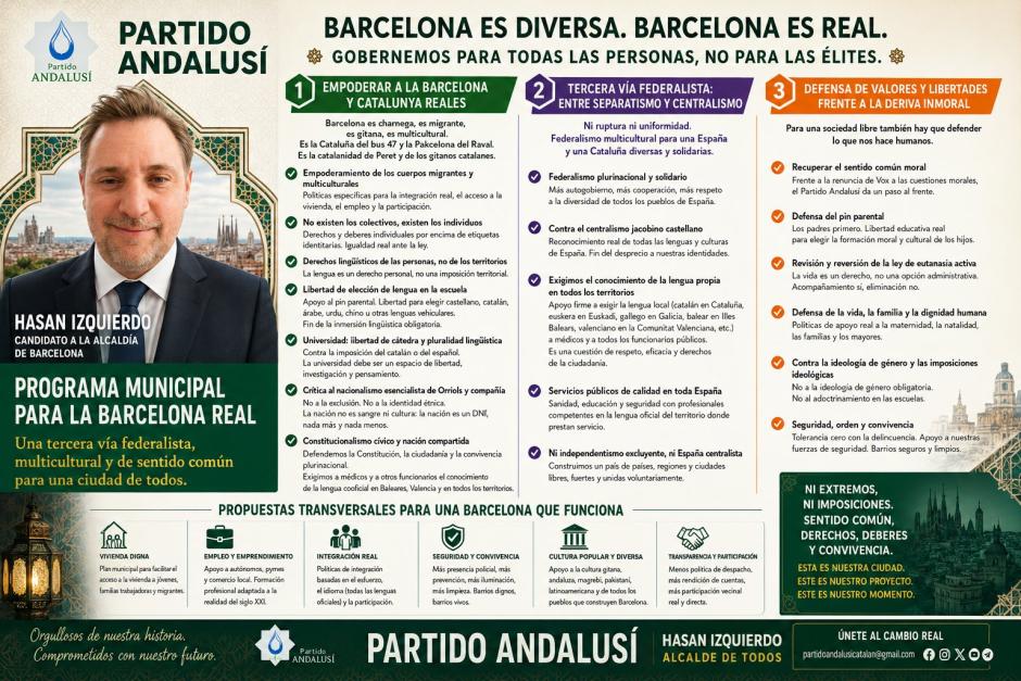 Propuestas del candidato Hasan Izquierdo