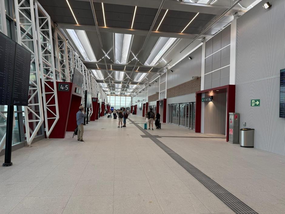 Vistazo de la nueva estación de Chamartín