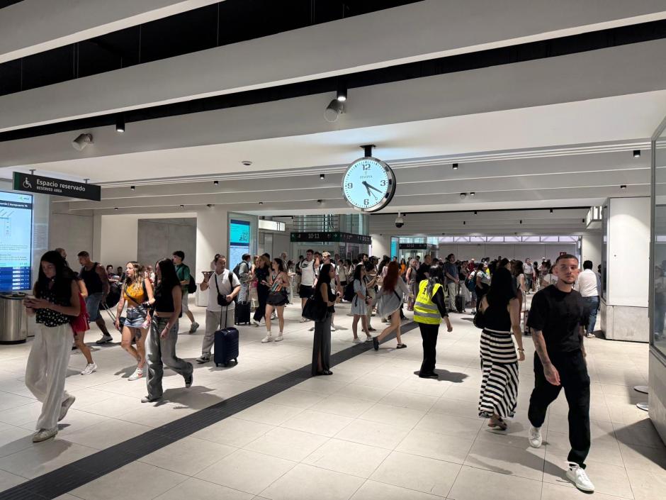 Vistazo de la nueva estación de Chamartín
