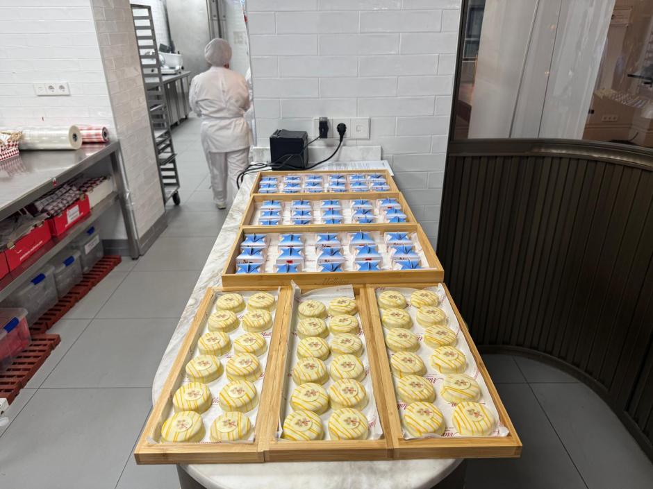 Postre de Madrid en homenaje al Papa León XIV