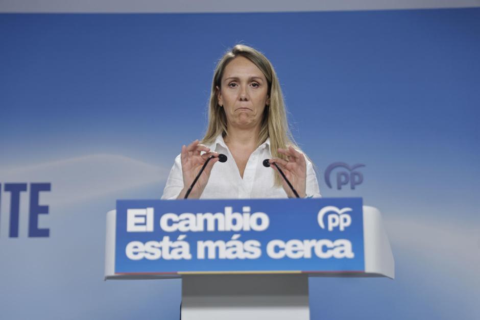 La vicesecretaria de Coordinación Territorial del PP, Alma Ezcurra