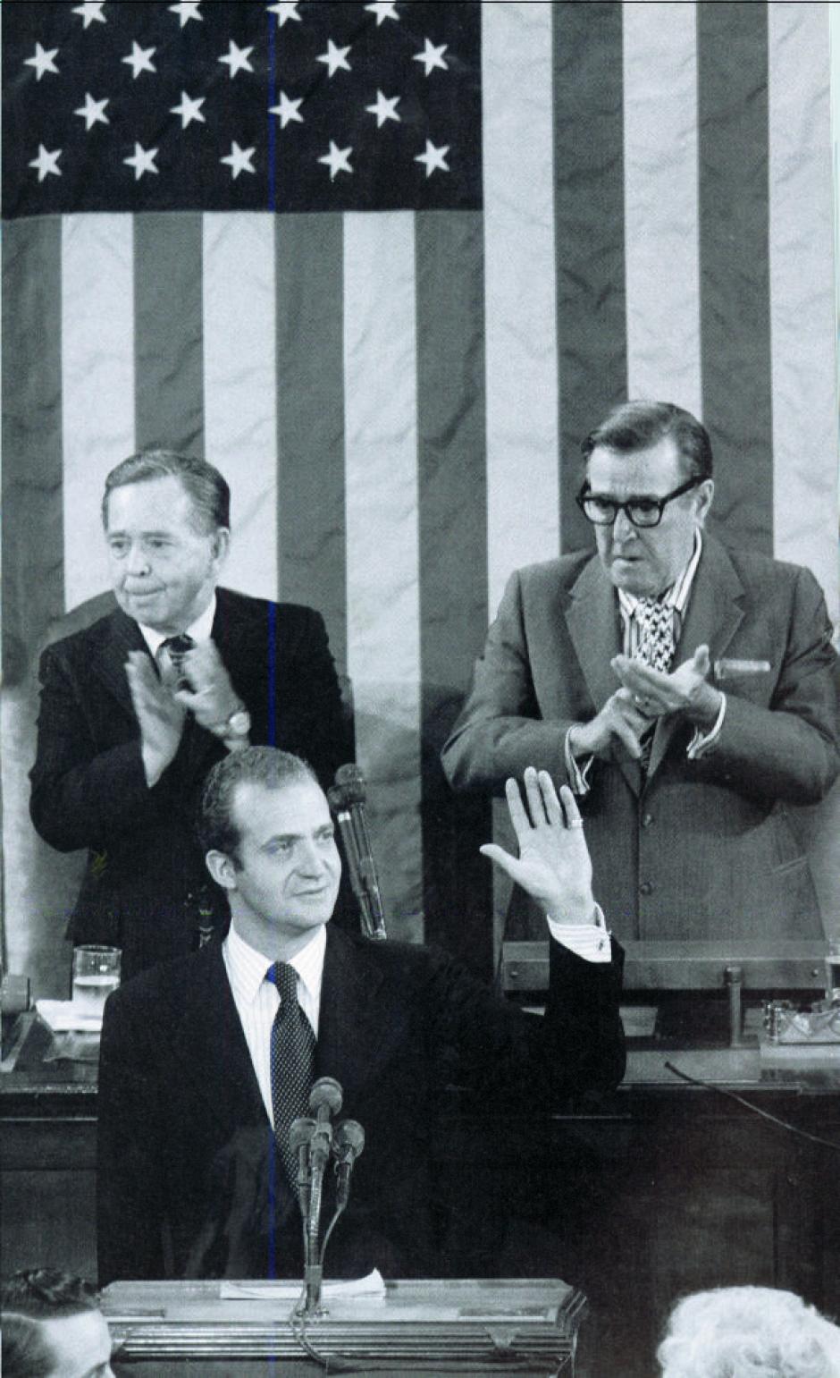 Juan Carlos I en Nueva York
