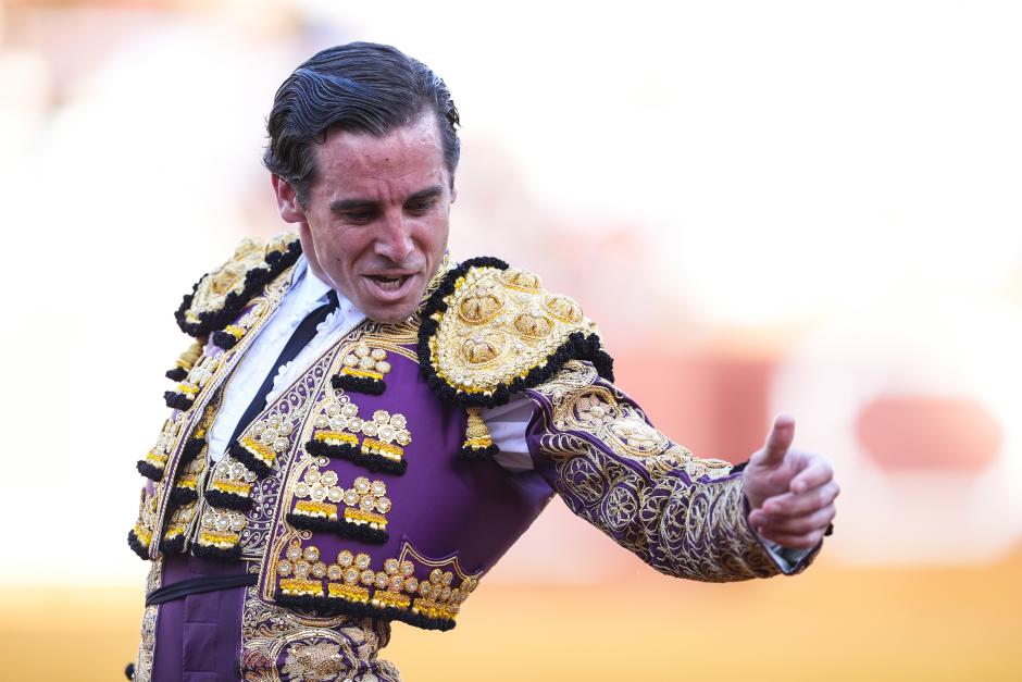 Juan Ortega en un desplante
