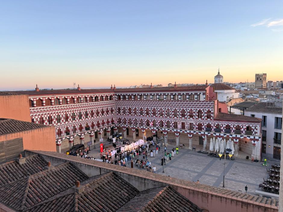 Plaza Alta vista desde la Alcazaba