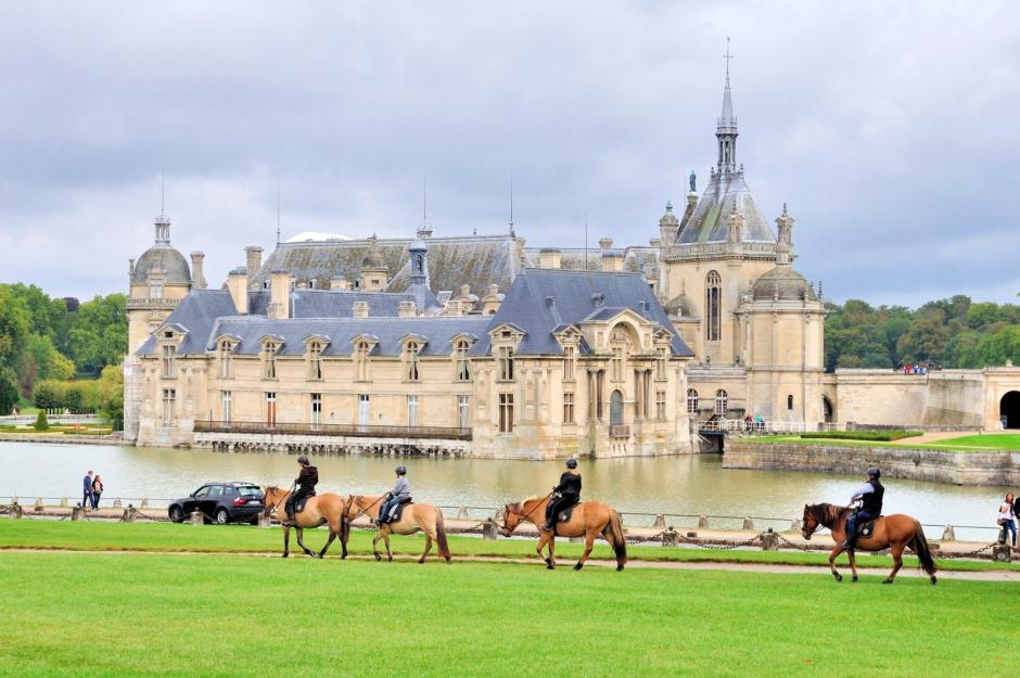 En el entorno de Chantilly se entrenan unos 2.500 caballos