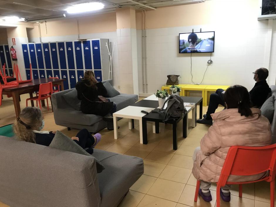 Interior del centro CEDIA de Caritas
