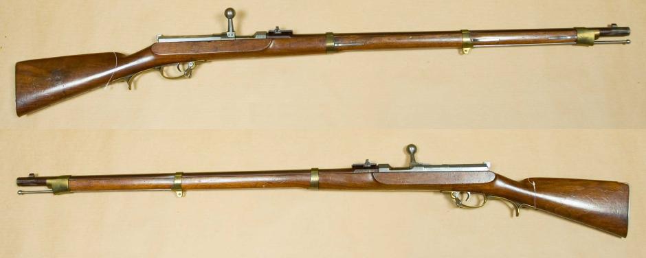 Fusil de aguja Dreyse, modelo 1841, Prusia