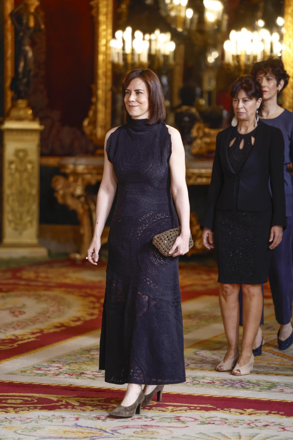 during a luncheon ceremony for Pope on ocassion his official visit to Spain at RoyalPalace in Madrid on Saturday, 06 June 2026.