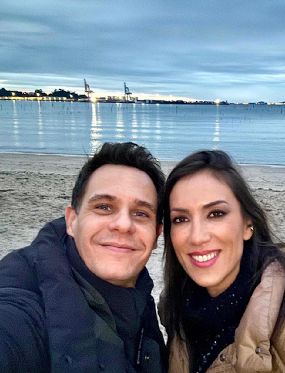 Christian Gálvez y Patricia Pardo,