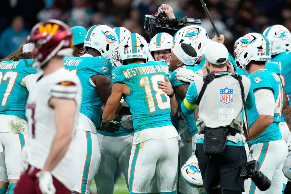 Partido de la NFL celebrado en el Santiago Bernabéu