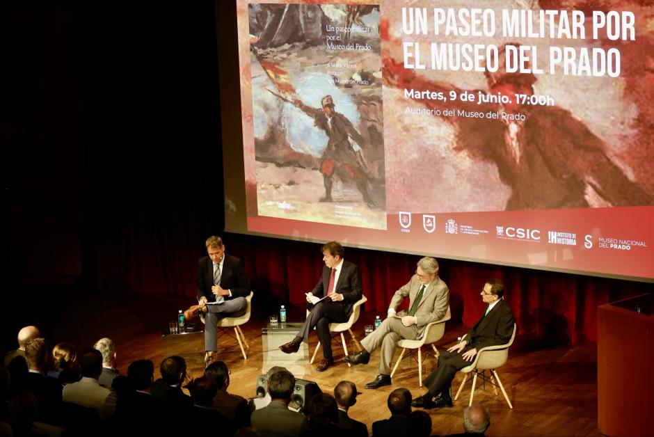 Un momento de la presentación del libro en el Museo del Prado