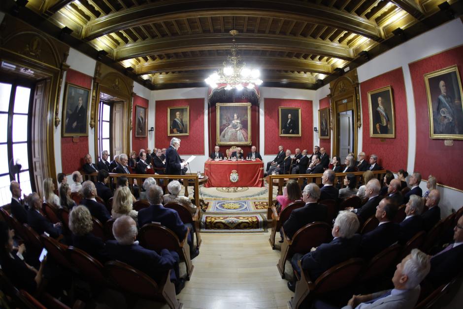 Ingreso de Francisco Llera en la Real Academia de Ciencias Morales y Políticas