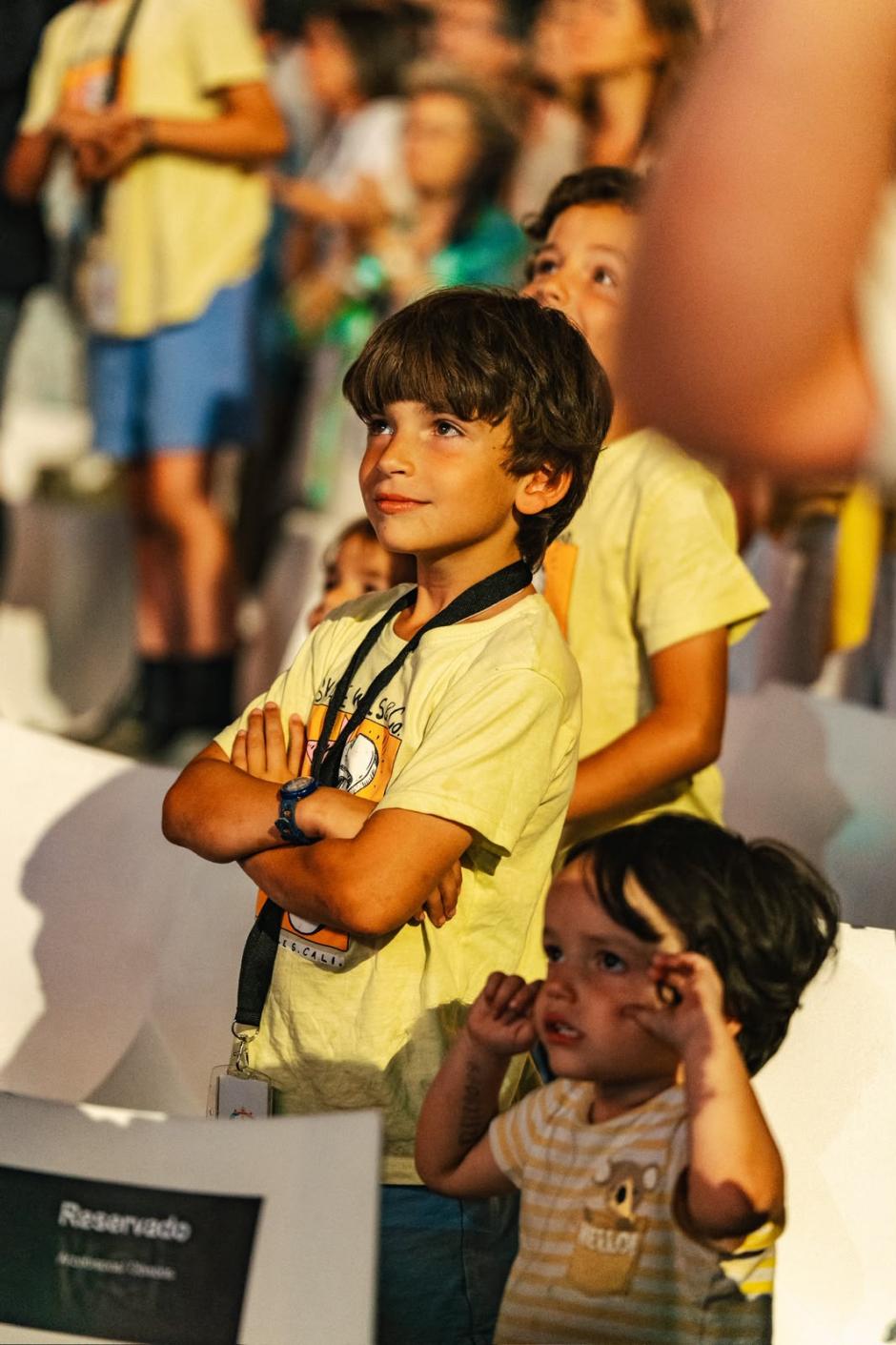 El sacerdote e influencer fray Marcos, durante la Vigilia