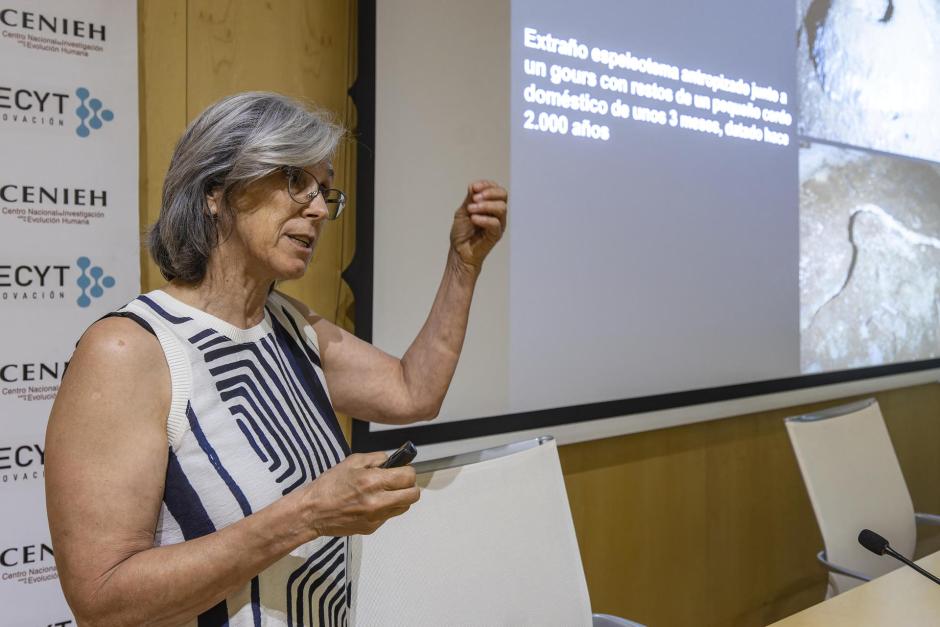 La autora principal de la investigación, Ana Isabel Ortega