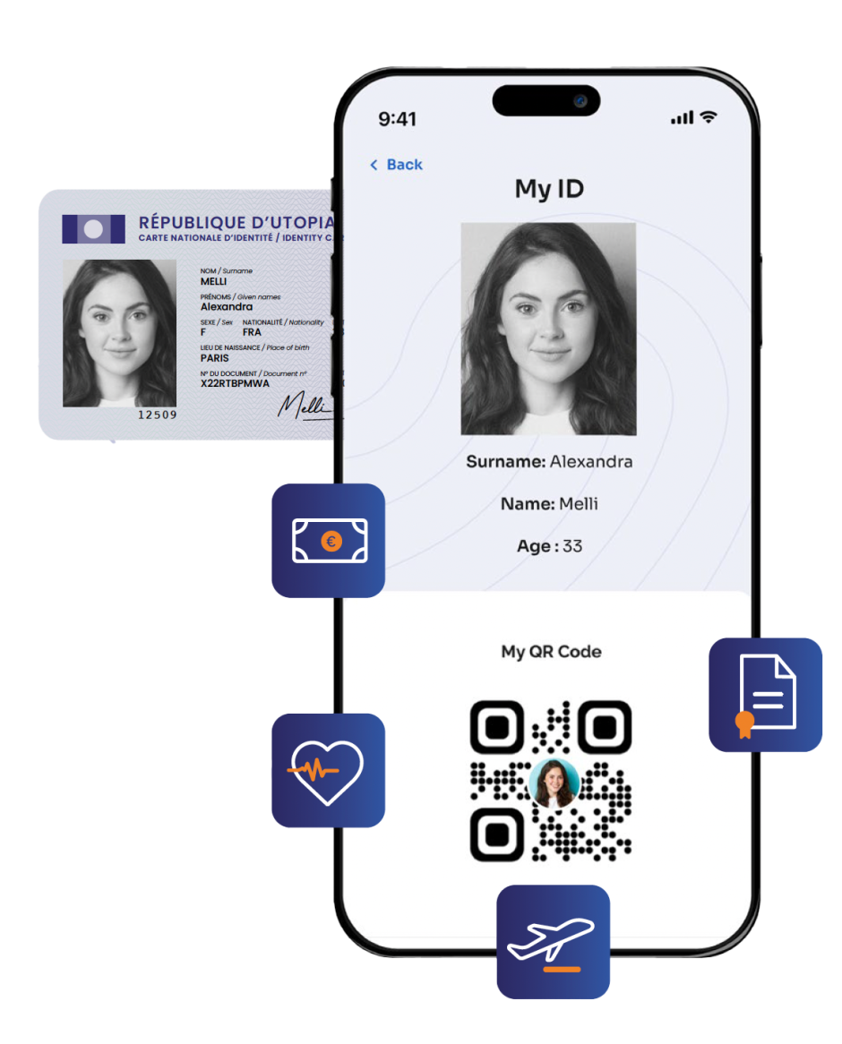 La identificación será 100 % instantánea y real