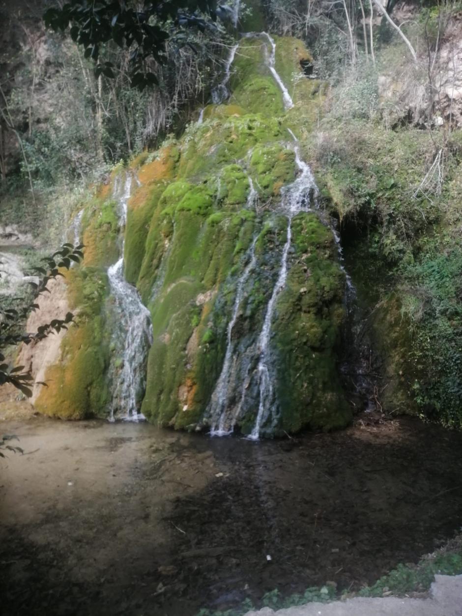 Imagen de la cascada del Chorro en Viver, Castellón