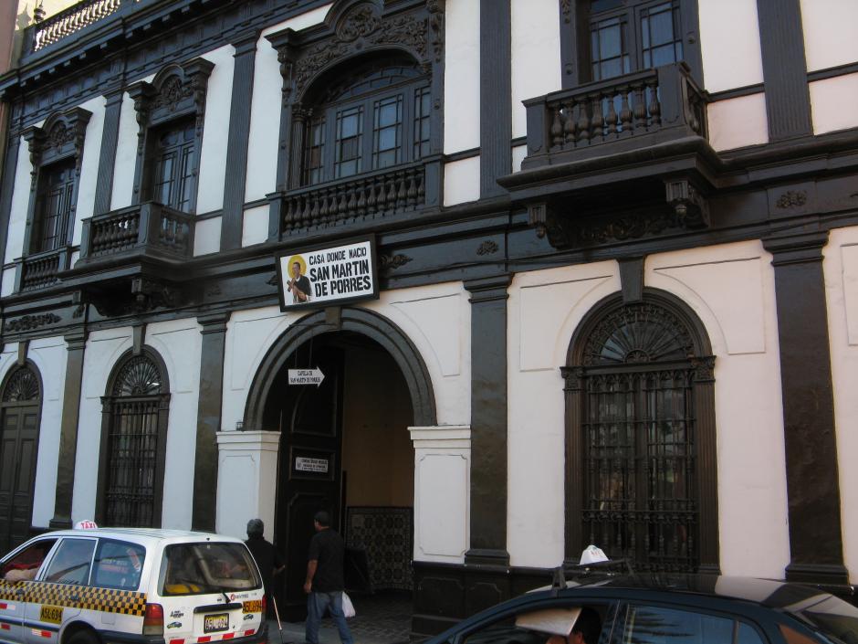 Fachada de la casa donde nació san Martín de Porres