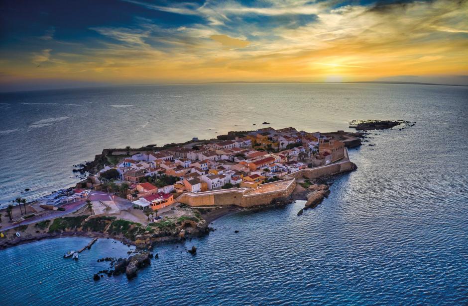 Imagen de la isla de Tabarca