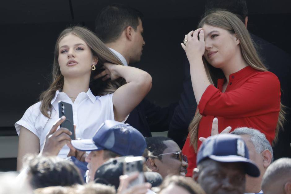La Princesa Leonor y la Infanta Sofía asisten este domingo a la final del Mundial de la FIFA 2026 entre España y Argentina en el estadio MetLife en East Rutherford (NJ, EE.UU.).