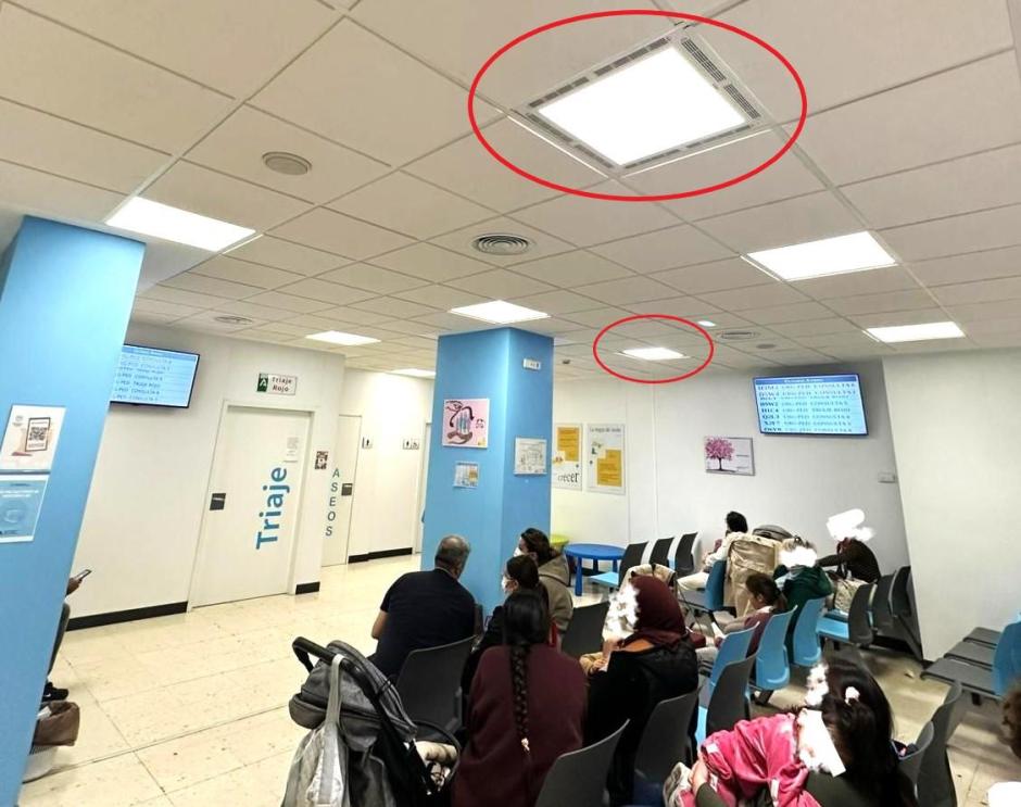 Sala de espera Urgencias Materno Infantil - Hospital Regional Universitario de Málaga