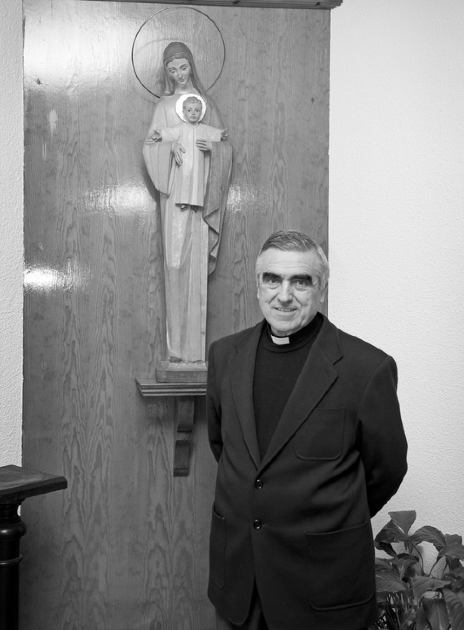 Don José Trujillo, párroco de Las Nieves desde hace 35 años
