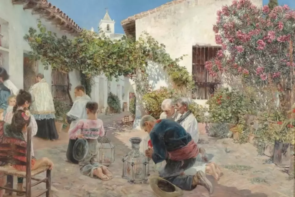 'Mañana de oración', de José Gallegos Arnosa