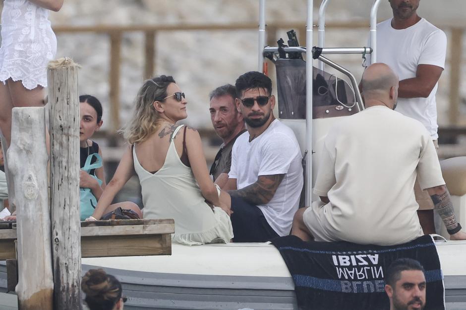 Pablo Motos e Illia Topuria, en Ibiza